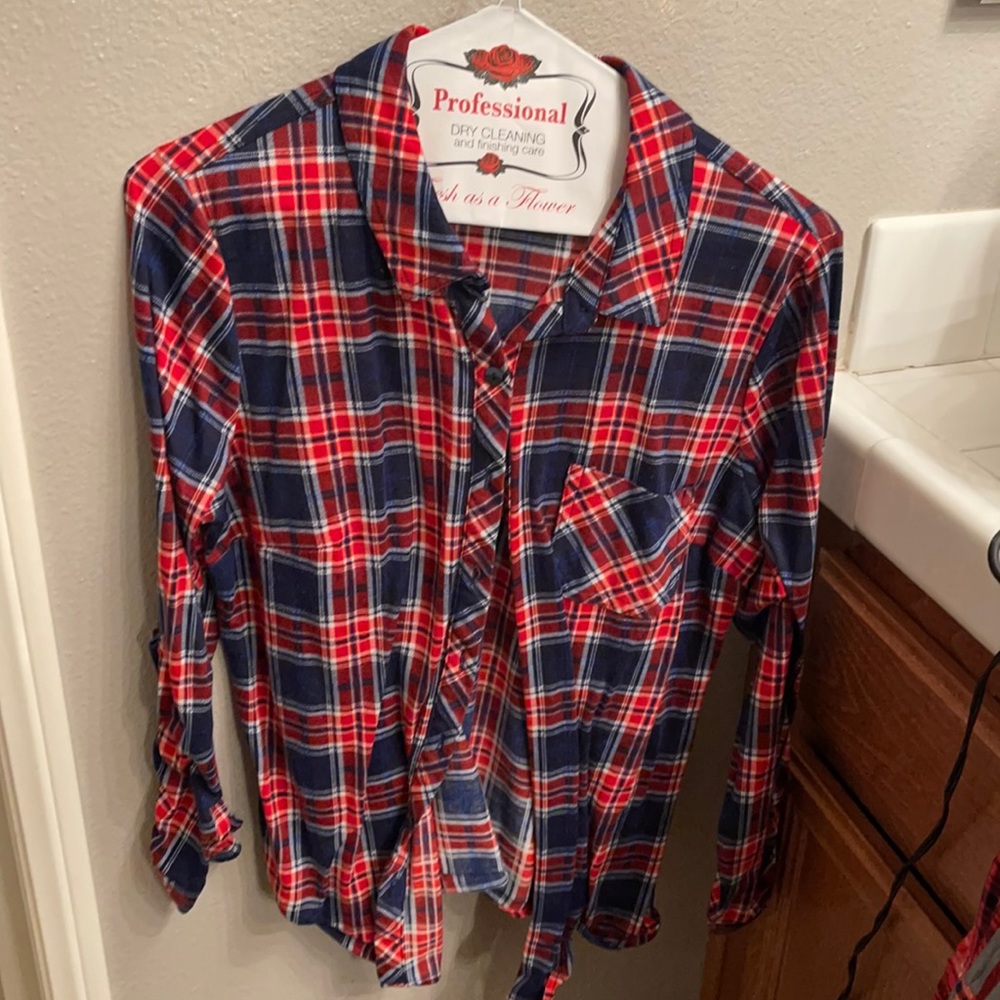 Long sleeve plaid Shirt